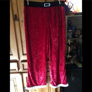Santa pajama bottoms
